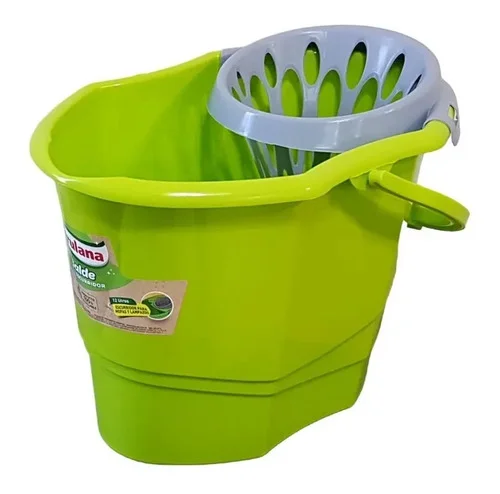 BALDE VIRULANA 12 LT CON ESCURRIDOR