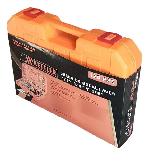BOCALLAVE KETTLER 1/4-3/8-1/2 SET X 120PZ (MM)