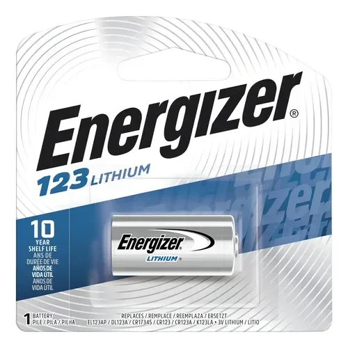 PILAS ENERGIZER EL 123 X 1 UNID. LITHIUM