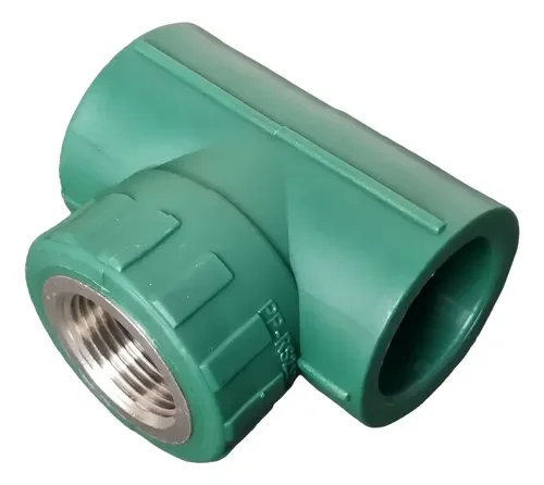 TEE PPR FUSION C/INSERTO H 25MM X 3/4