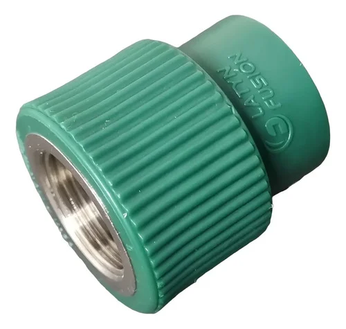 CUPLA PPR FUSION C/INSERTO HEMBR 25 X 3/4