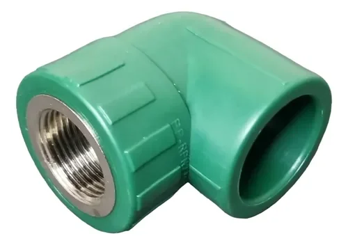 CODO PPR FUSION C/INSERTO HEMBR 32 X 3/4