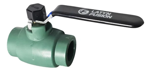 LLAVE PASO LT FUSION ESF.MET 25MM P.METAL NEGR
