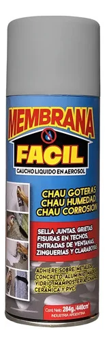 MEMBRANA FACIL AEROSOL GRIS ZINC
