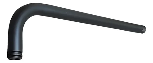 BRAZO LLUVIA AC.INOX NEGRO 30CM X 90º