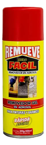 REMOVEDOR REMUEVE FACIL GEL AEROSOL 320GR/420CM3