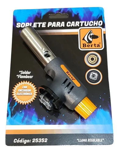 SOPLETE P/CARTUCHO BERTA 227GRS ENC. ELECTRICO 22MM