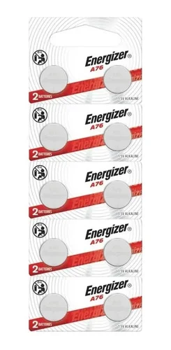 PILAS ENERGIZER A76 X 10 UNID.