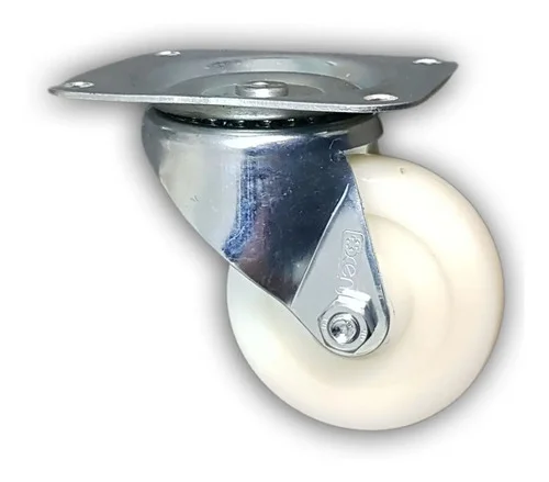 RUEDA NYLON-PP BASE GIRATORIA 100MM