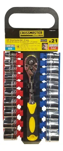 BOCALLAVE CROSS 3/8 SET X 21PZ (MM-SAE)