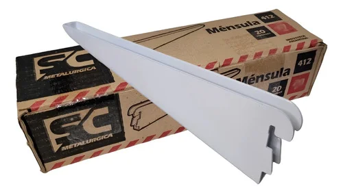 MENSULA P/RIEL DOBLE BCA. 17CM(20U)
